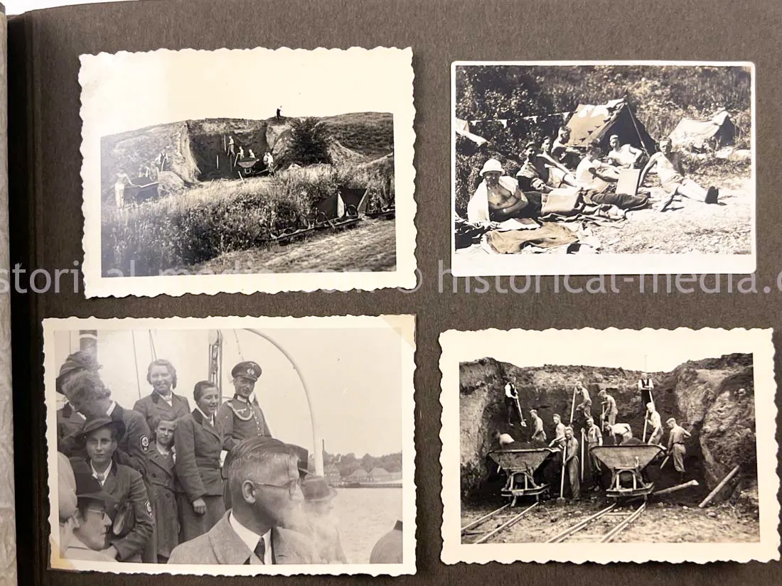 GERMAN ARMY SOLDBUCH & PHOTO ALBUM GROUPING - 21. PANZER DIVISION - AFRIKAKORPS
