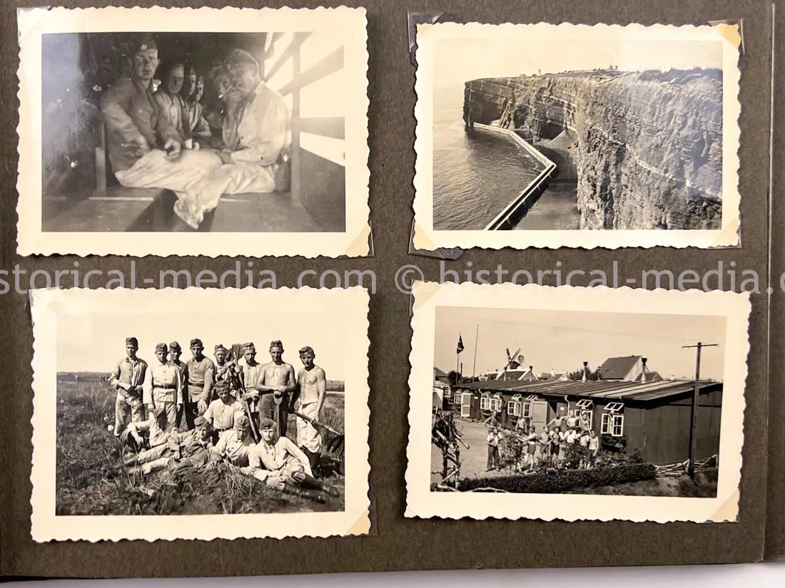 GERMAN ARMY SOLDBUCH & PHOTO ALBUM GROUPING - 21. PANZER DIVISION - AFRIKAKORPS