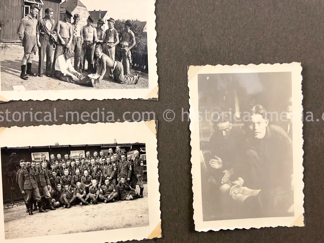 GERMAN ARMY SOLDBUCH & PHOTO ALBUM GROUPING - 21. PANZER DIVISION - AFRIKAKORPS