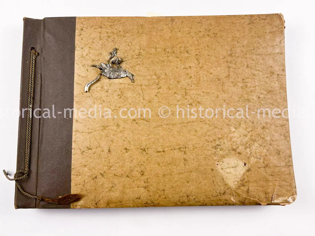 HITLER JUGEND FÜHRER PHOTO ALBUM - REICHSFINANZSCHULE PÖRTSCHACH - RARE!