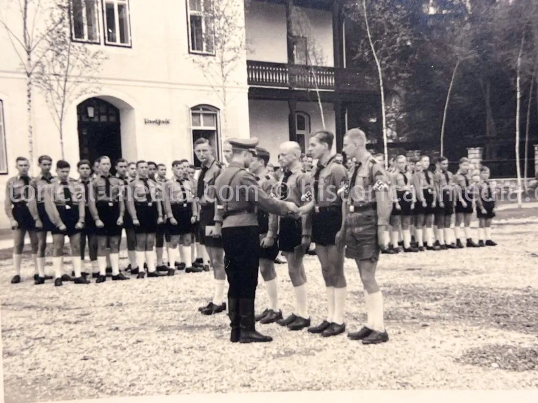 HITLER JUGEND FÜHRER PHOTO ALBUM - REICHSFINANZSCHULE PÖRTSCHACH - RARE!