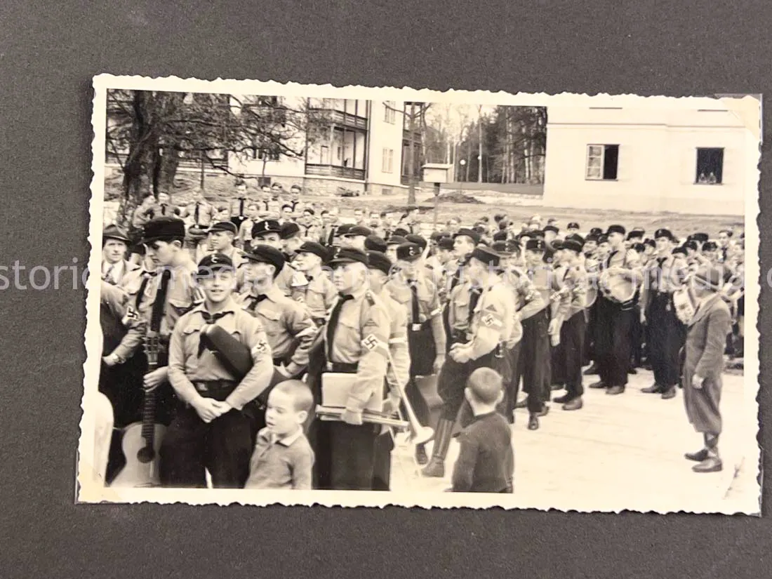 HITLER JUGEND FÜHRER PHOTO ALBUM - REICHSFINANZSCHULE PÖRTSCHACH - RARE!