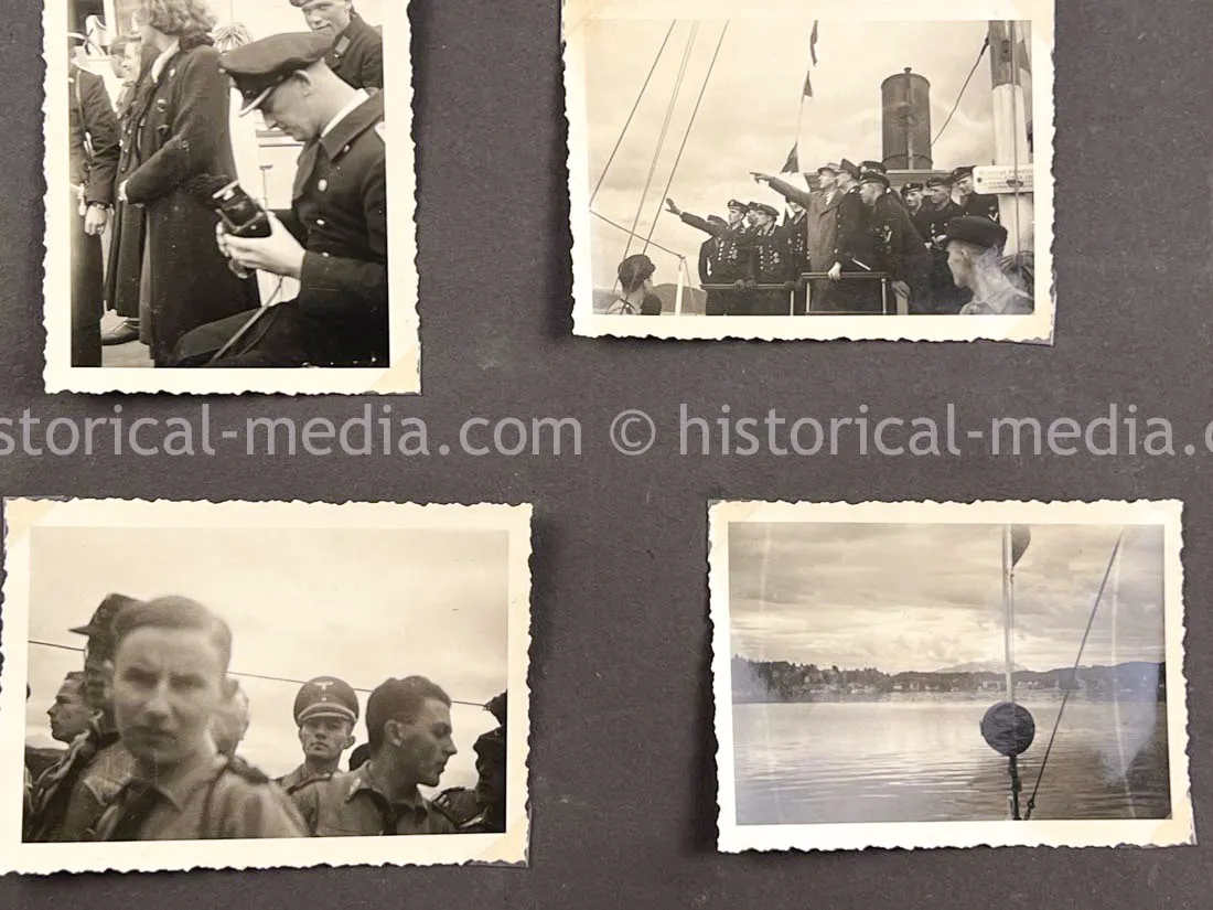 HITLER JUGEND FÜHRER PHOTO ALBUM - REICHSFINANZSCHULE PÖRTSCHACH - RARE!