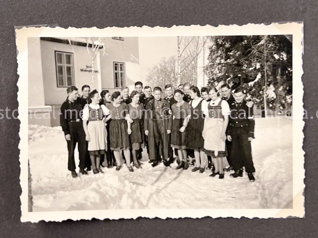 HITLER JUGEND FÜHRER PHOTO ALBUM - REICHSFINANZSCHULE PÖRTSCHACH - RARE!