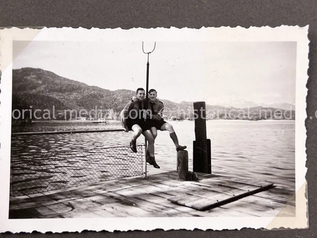 HITLER JUGEND FÜHRER PHOTO ALBUM - REICHSFINANZSCHULE PÖRTSCHACH - RARE!