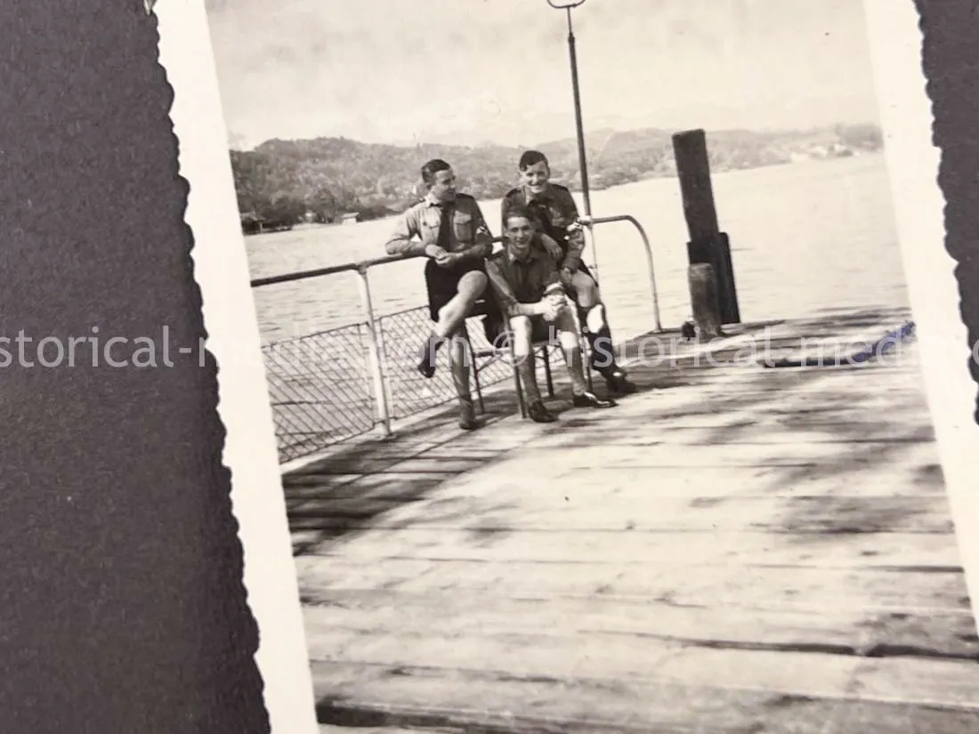 HITLER JUGEND FÜHRER PHOTO ALBUM - REICHSFINANZSCHULE PÖRTSCHACH - RARE!