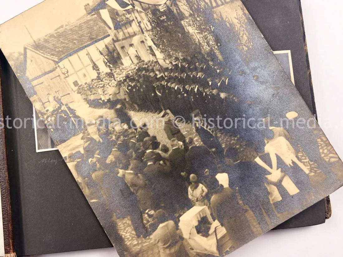 HITLER JUGEND PHOTO ALBUM - REICHSFINANZSCHULE LEITMERITZ (SUDETENLAND)