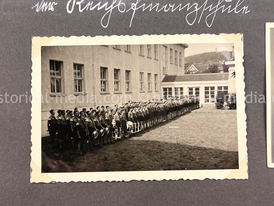 HITLER JUGEND PHOTO ALBUM - REICHSFINANZSCHULE LEITMERITZ (SUDETENLAND)