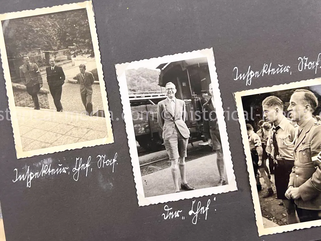 HITLER JUGEND PHOTO ALBUM - REICHSFINANZSCHULE LEITMERITZ (SUDETENLAND)