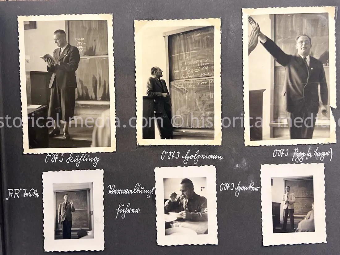 HITLER JUGEND PHOTO ALBUM - REICHSFINANZSCHULE LEITMERITZ (SUDETENLAND)