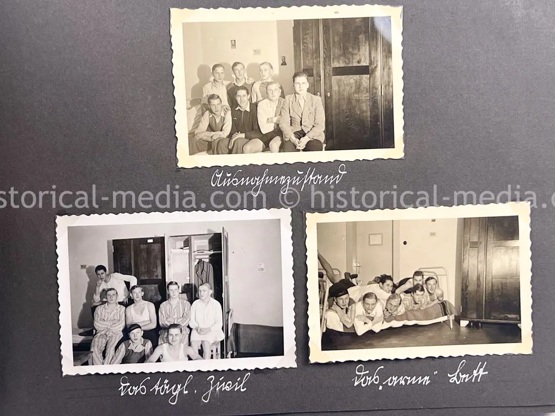 HITLER JUGEND PHOTO ALBUM - REICHSFINANZSCHULE LEITMERITZ (SUDETENLAND)