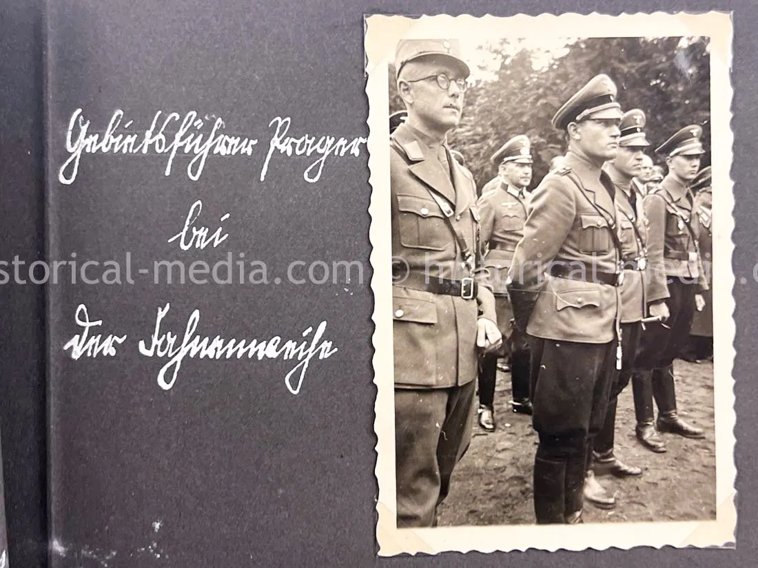 HITLER JUGEND PHOTO ALBUM - REICHSFINANZSCHULE LEITMERITZ (SUDETENLAND)