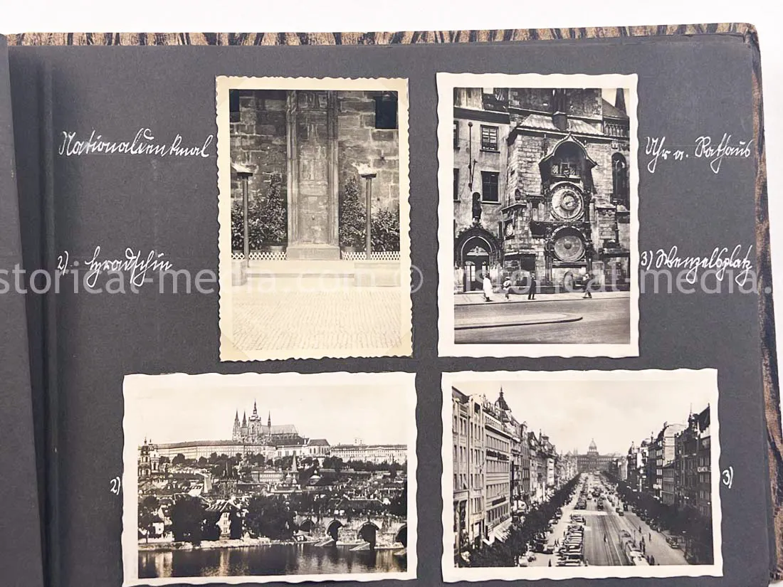 HITLER JUGEND PHOTO ALBUM - REICHSFINANZSCHULE LEITMERITZ (SUDETENLAND)