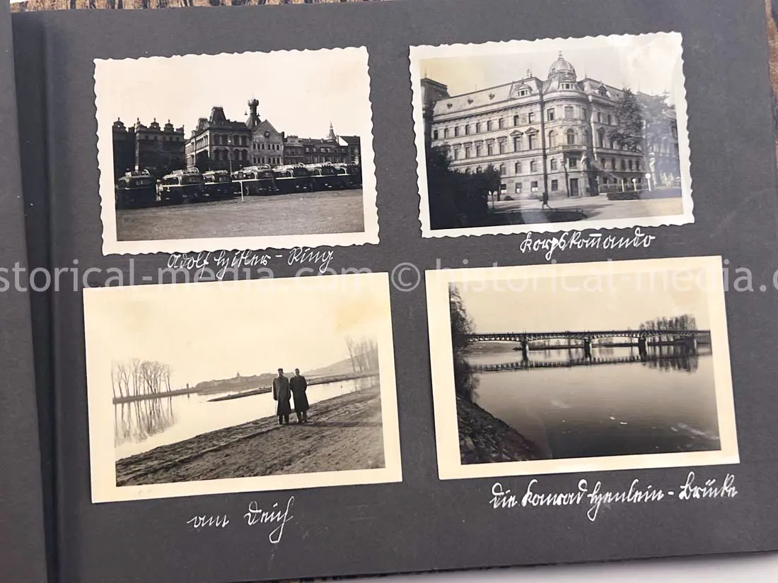 HITLER JUGEND PHOTO ALBUM - REICHSFINANZSCHULE LEITMERITZ (SUDETENLAND)