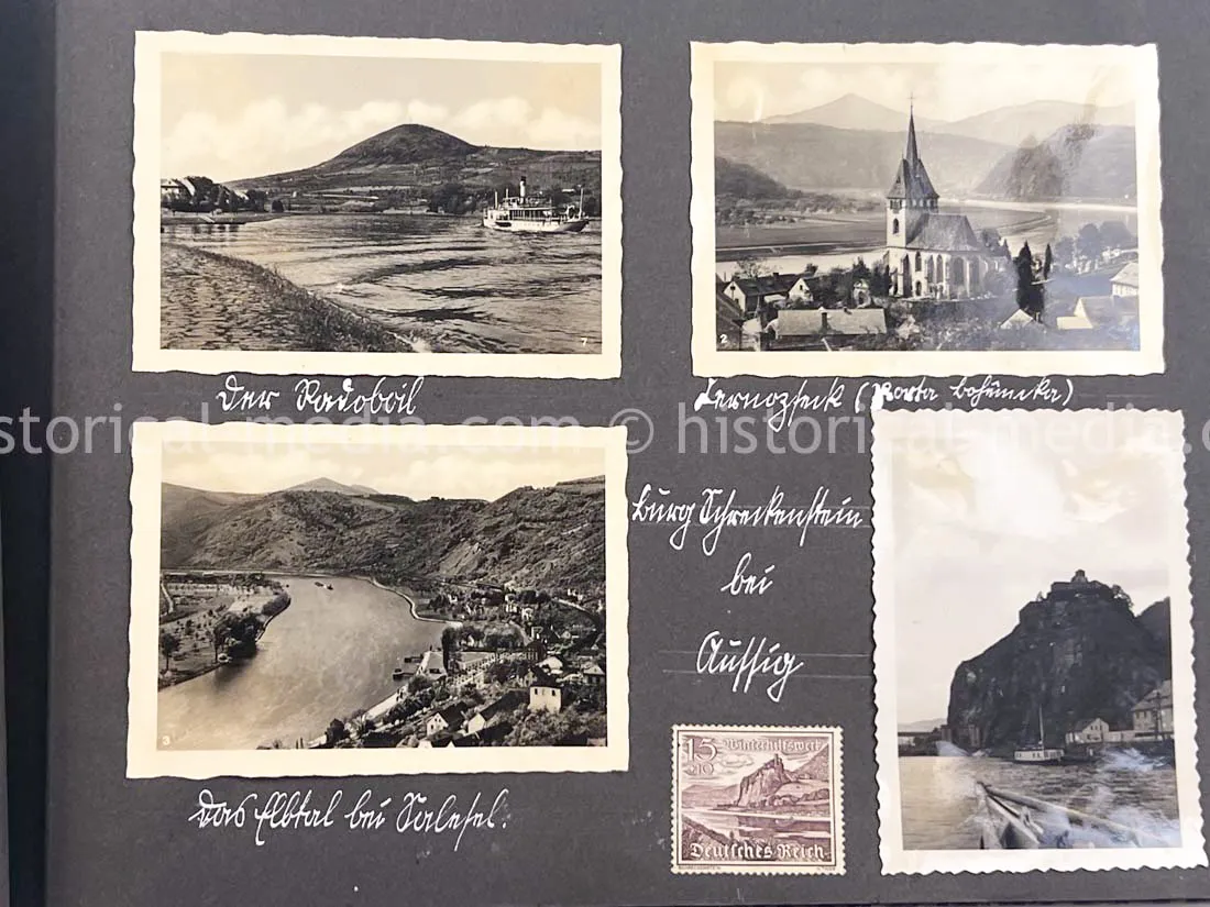 HITLER JUGEND PHOTO ALBUM - REICHSFINANZSCHULE LEITMERITZ (SUDETENLAND)
