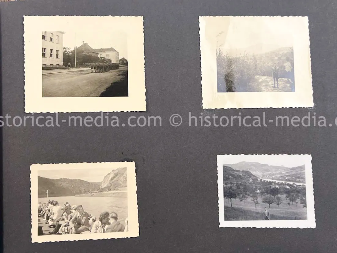 HITLER JUGEND PHOTO ALBUM - REICHSFINANZSCHULE LEITMERITZ (SUDETENLAND)