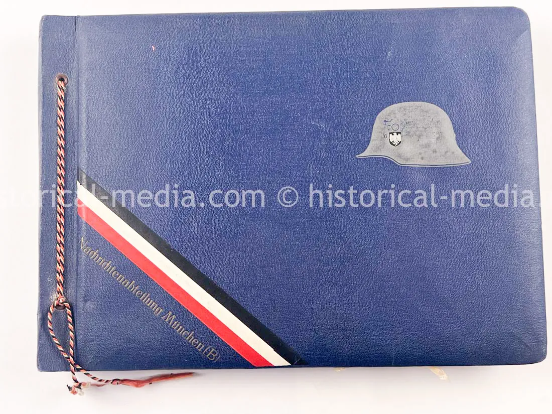 GERMAN ARMY PHOTO ALBUM - HITLER PHOTOS - SUDETENLAND, POLAND, WARSAW GHETTO - TOP!