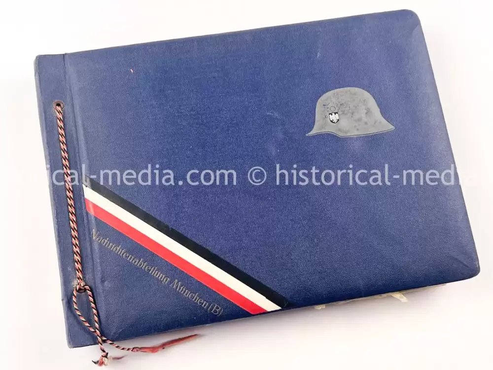 GERMAN ARMY PHOTO ALBUM - HITLER PHOTOS - SUDETENLAND, POLAND, WARSAW GHETTO - TOP!