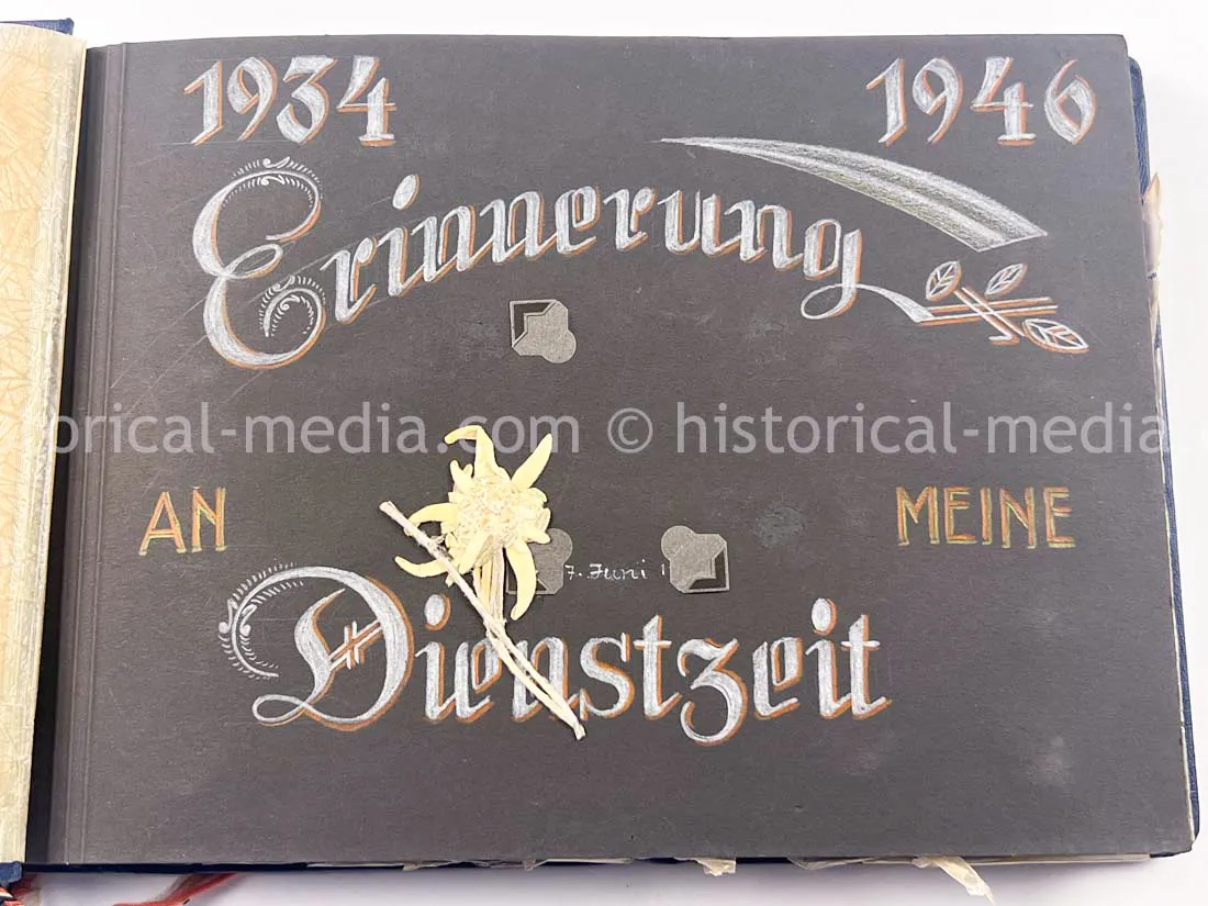 GERMAN ARMY PHOTO ALBUM - HITLER PHOTOS - SUDETENLAND, POLAND, WARSAW GHETTO - TOP!