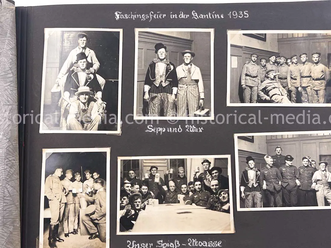 GERMAN ARMY PHOTO ALBUM - HITLER PHOTOS - SUDETENLAND, POLAND, WARSAW GHETTO - TOP!