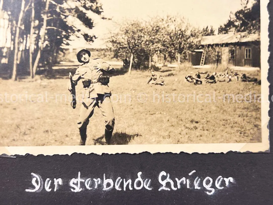 GERMAN ARMY PHOTO ALBUM - HITLER PHOTOS - SUDETENLAND, POLAND, WARSAW GHETTO - TOP!