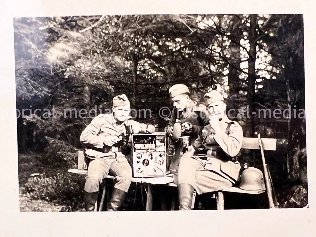 GERMAN ARMY PHOTO ALBUM - HITLER PHOTOS - SUDETENLAND, POLAND, WARSAW GHETTO - TOP!