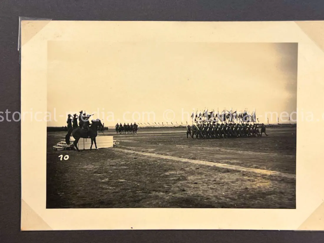 GERMAN ARMY PHOTO ALBUM - HITLER PHOTOS - SUDETENLAND, POLAND, WARSAW GHETTO - TOP!