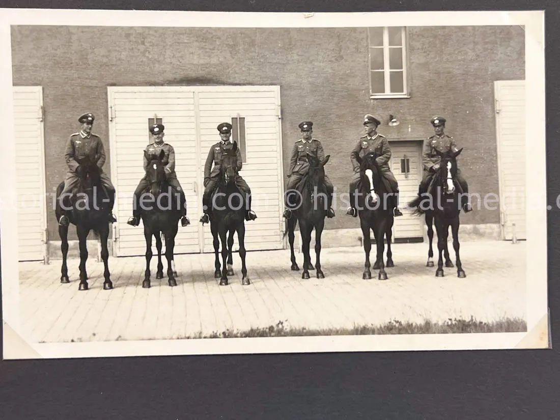 GERMAN ARMY PHOTO ALBUM - HITLER PHOTOS - SUDETENLAND, POLAND, WARSAW GHETTO - TOP!