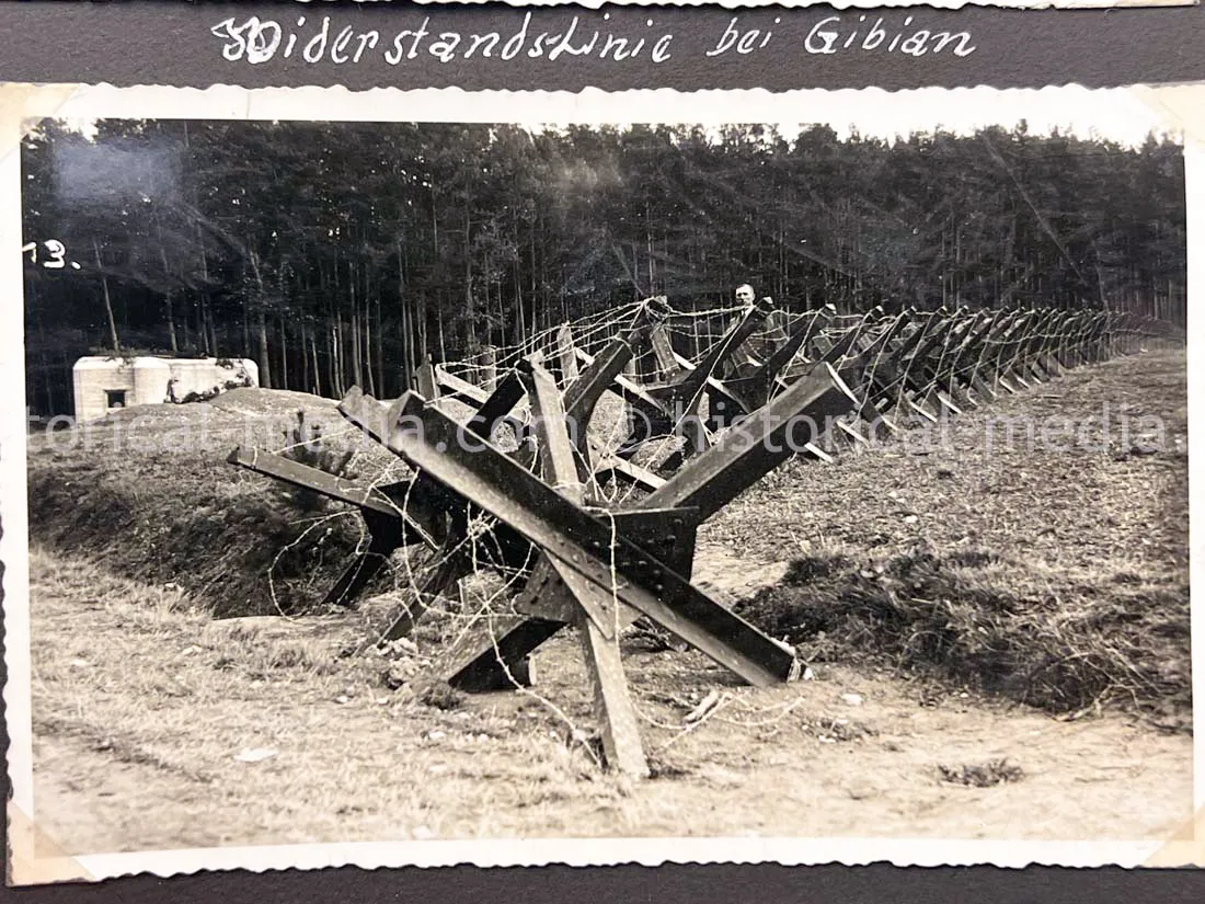 GERMAN ARMY PHOTO ALBUM - HITLER PHOTOS - SUDETENLAND, POLAND, WARSAW GHETTO - TOP!