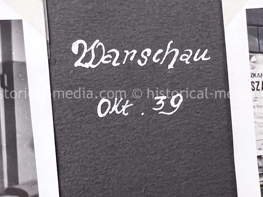 GERMAN ARMY PHOTO ALBUM - HITLER PHOTOS - SUDETENLAND, POLAND, WARSAW GHETTO - TOP!