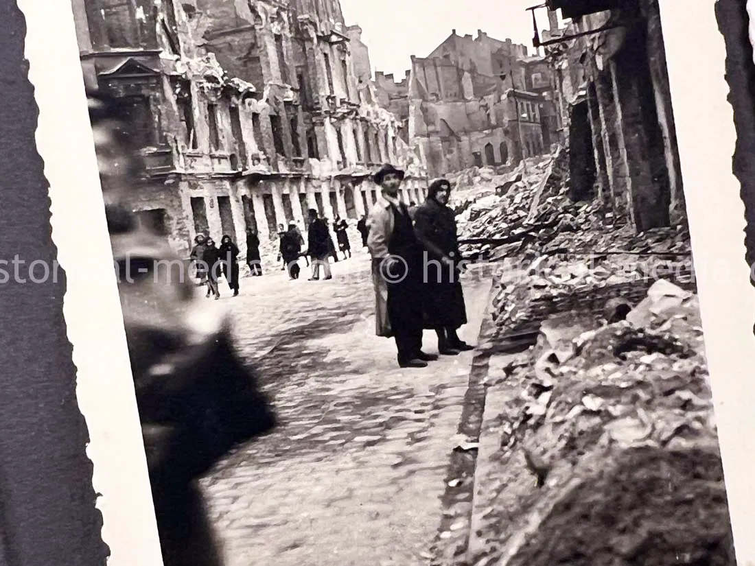 GERMAN ARMY PHOTO ALBUM - HITLER PHOTOS - SUDETENLAND, POLAND, WARSAW GHETTO - TOP!
