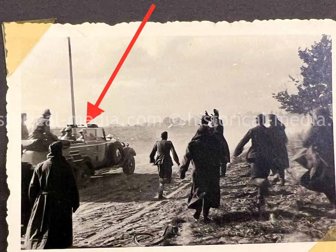 GERMAN ARMY PHOTO ALBUM - HITLER PHOTOS - SUDETENLAND, POLAND, WARSAW GHETTO - TOP!