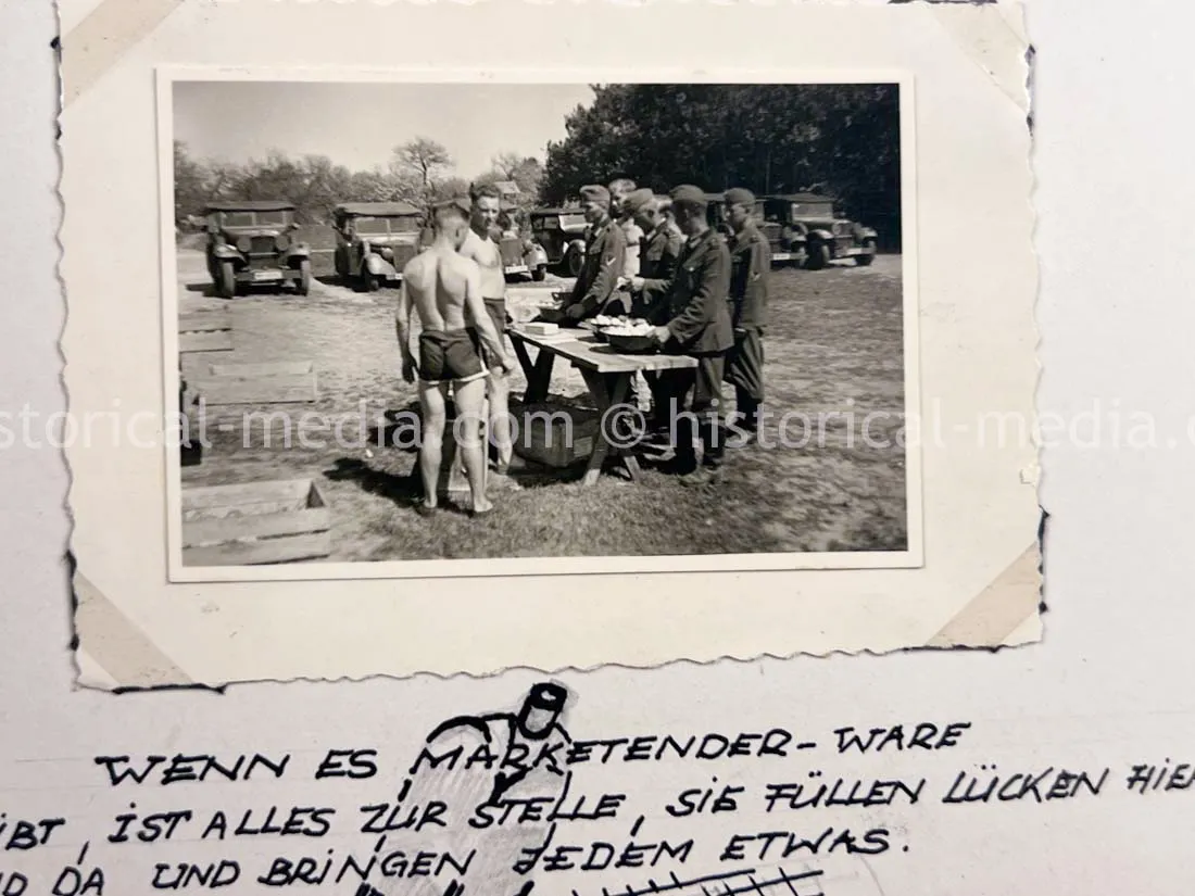 GERMAN ARMY PHOTO ALBUM - 23. PANZER DIVISION - POLAND & RUSSIA CAMPAIGN - ZAMOSC GHETTO - NICE!