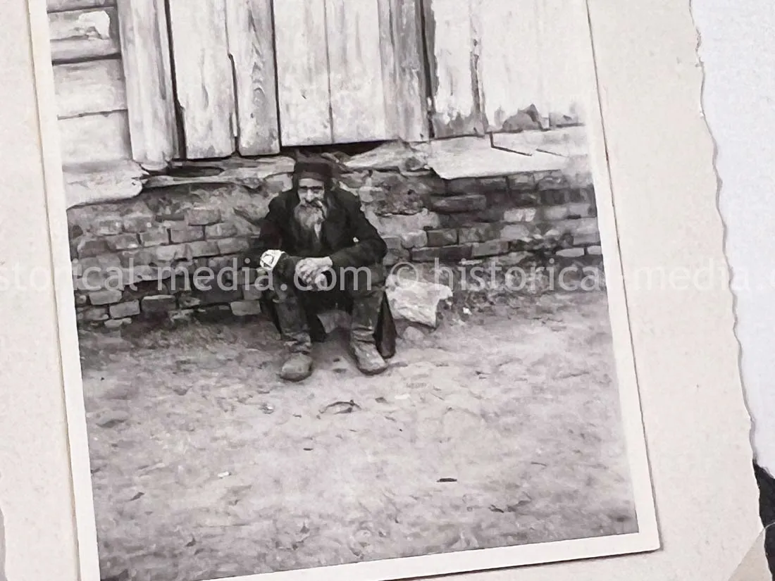 GERMAN ARMY PHOTO ALBUM - 23. PANZER DIVISION - POLAND & RUSSIA CAMPAIGN - ZAMOSC GHETTO - NICE!