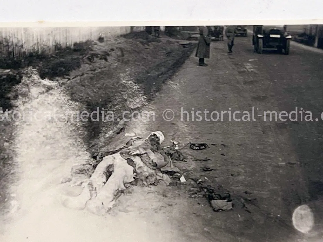 GERMAN ARMY PHOTO ALBUM - 23. PANZER DIVISION - POLAND & RUSSIA CAMPAIGN - ZAMOSC GHETTO - NICE!