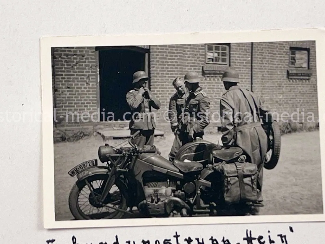 GERMAN ARMY PHOTO ALBUM - 23. PANZER DIVISION - POLAND & RUSSIA CAMPAIGN - ZAMOSC GHETTO - NICE!