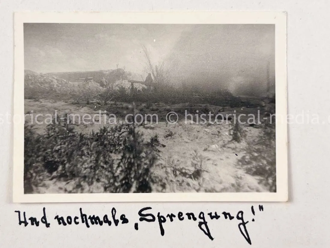 GERMAN ARMY PHOTO ALBUM - 23. PANZER DIVISION - POLAND & RUSSIA CAMPAIGN - ZAMOSC GHETTO - NICE!