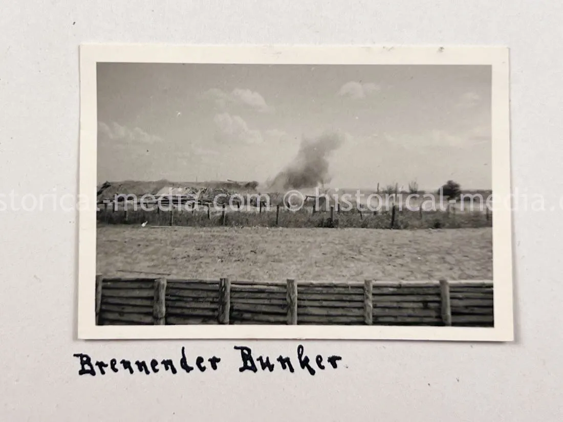 GERMAN ARMY PHOTO ALBUM - 23. PANZER DIVISION - POLAND & RUSSIA CAMPAIGN - ZAMOSC GHETTO - NICE!