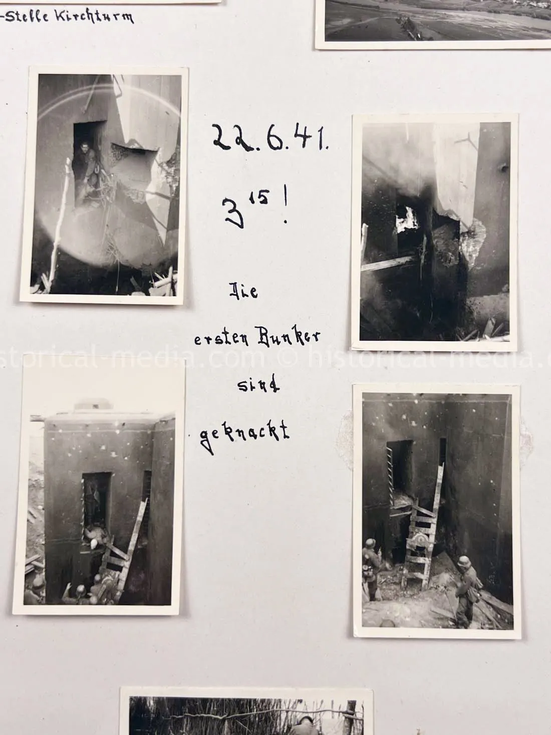 GERMAN ARMY PHOTO ALBUM - 23. PANZER DIVISION - POLAND & RUSSIA CAMPAIGN - ZAMOSC GHETTO - NICE!