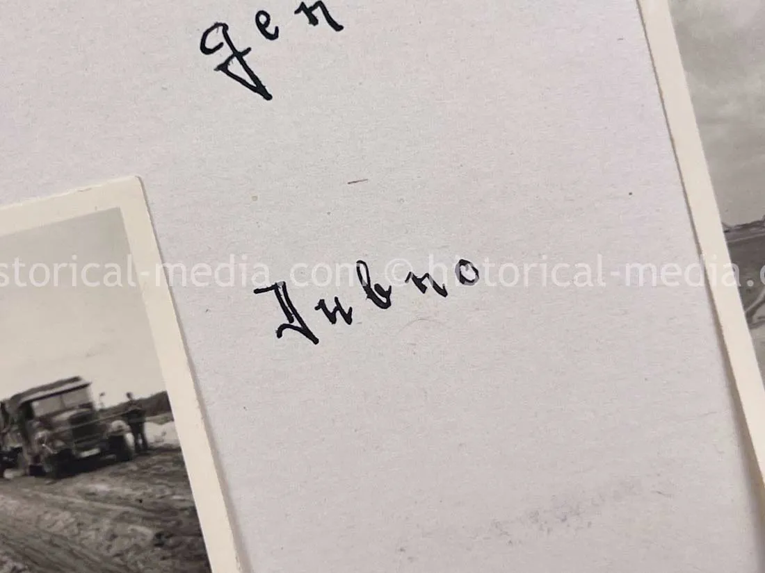 GERMAN ARMY PHOTO ALBUM - 23. PANZER DIVISION - POLAND & RUSSIA CAMPAIGN - ZAMOSC GHETTO - NICE!