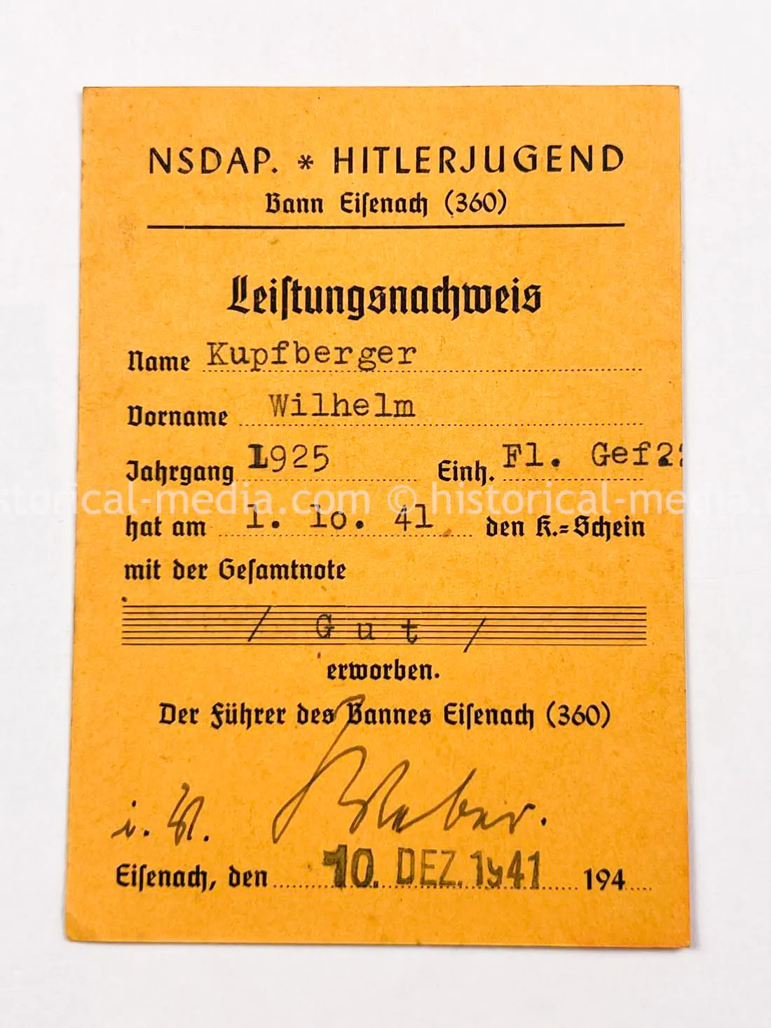 AMAZING HITLER JUGEND PHOTO, CUFFTITLE, SOLDBUCH & DOCUMENT GROUPING + LATE WAR KIA - 277. VOLKS-GRENADIER-DIVISION