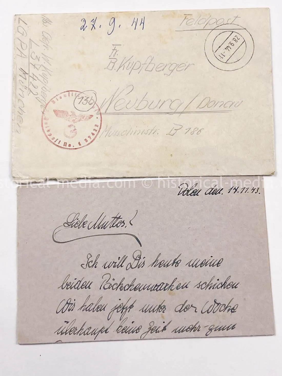 AMAZING HITLER JUGEND PHOTO, CUFFTITLE, SOLDBUCH & DOCUMENT GROUPING + LATE WAR KIA - 277. VOLKS-GRENADIER-DIVISION