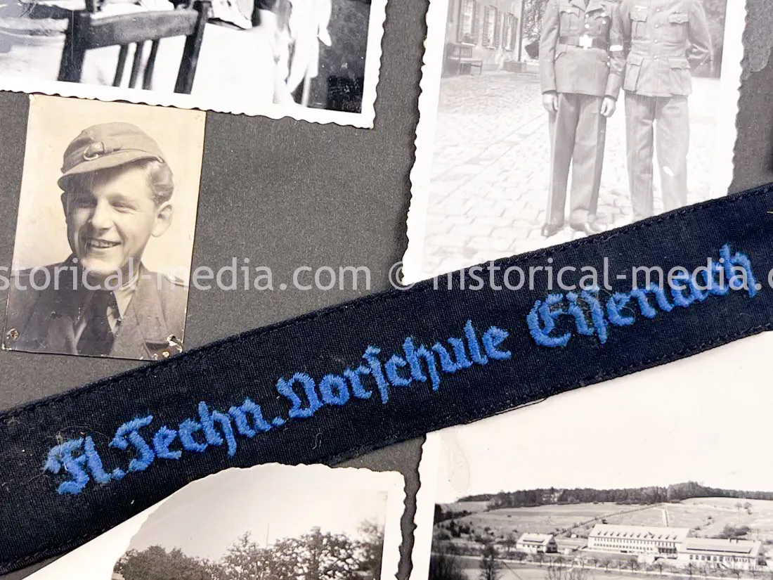 AMAZING HITLER JUGEND PHOTO, CUFFTITLE, SOLDBUCH & DOCUMENT GROUPING + LATE WAR KIA - 277. VOLKS-GRENADIER-DIVISION
