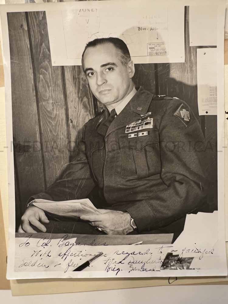 US WWII 4X BRONZE STAR WINNER COLONEL GROUPING - 88TH AIRBORNE INFANTRY BATTALION + 88TH INFANTRY DIVISION BLUE DEVILS
