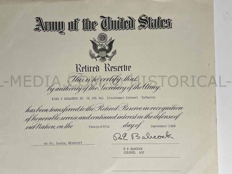 US WWII 4X BRONZE STAR WINNER COLONEL GROUPING - 88TH AIRBORNE INFANTRY BATTALION + 88TH INFANTRY DIVISION BLUE DEVILS