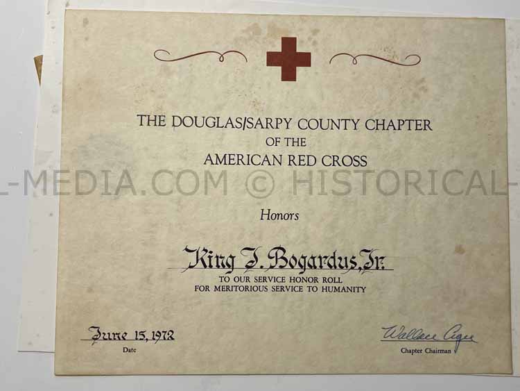 US WWII 4X BRONZE STAR WINNER COLONEL GROUPING - 88TH AIRBORNE INFANTRY BATTALION + 88TH INFANTRY DIVISION BLUE DEVILS