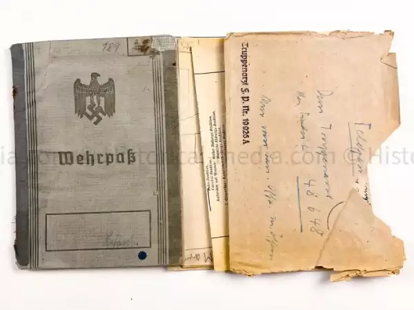 WEHRPASS - 61. INFANTERIE DIVISION - POLAND, FRANCE, NORWAY