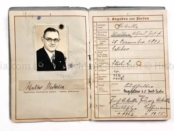 WEHRPASS - ZAHLMEISTER - 218. INFANTRY DIVISION - POLAND, FRANCE, RUSSIA, DENMARK - MANY AWARDS