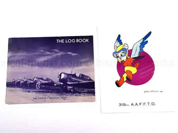 US WWII ULTRA RARE FIRST WASP CLASS YEARBOOK - 43-W-1,2,3