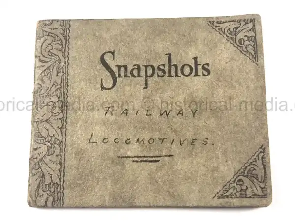 BRITISH INTER-WAR YEAR TRAIN PHOTO ALBUM